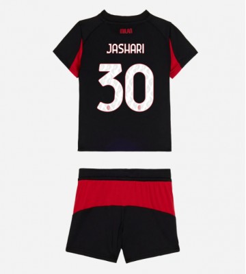 AC Milan Ardon Jashari #30 Hemmakläder Barn 2025-26 Kortärmad (+ Korta byxor)